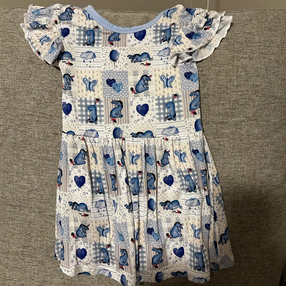 Sleepy Sloth Eeyore dress with bodysuit